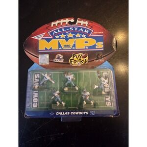 Galoob All-Star MVPs DALLAS COWBOYS Aikman Irvin Smith Sanders Novacek